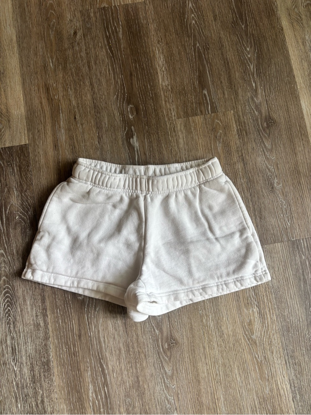 White TNA shorts